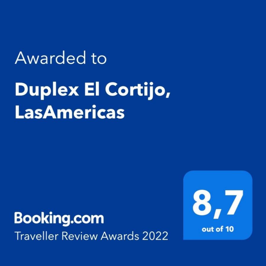 Duplex El Cortijo, Lasamericas Плая-де-лас-Америкас Экстерьер фото